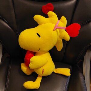 2016 PEANUTS WOODSTOCK 18" Valentine's Day I Love You Heart Plush